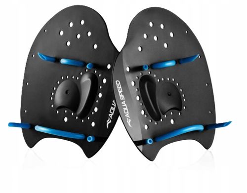 Wiosełka pływackie na basen trening dla dorosłych Aqua Speed Skill Paddle L na Arena.pl