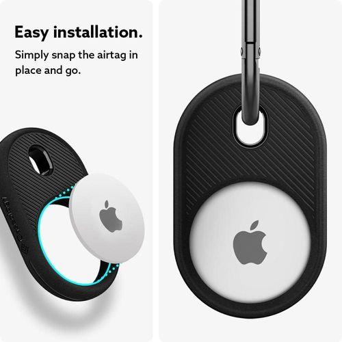 Brelok Caseology Vault do Apple Airtag Matte Black na Arena.pl