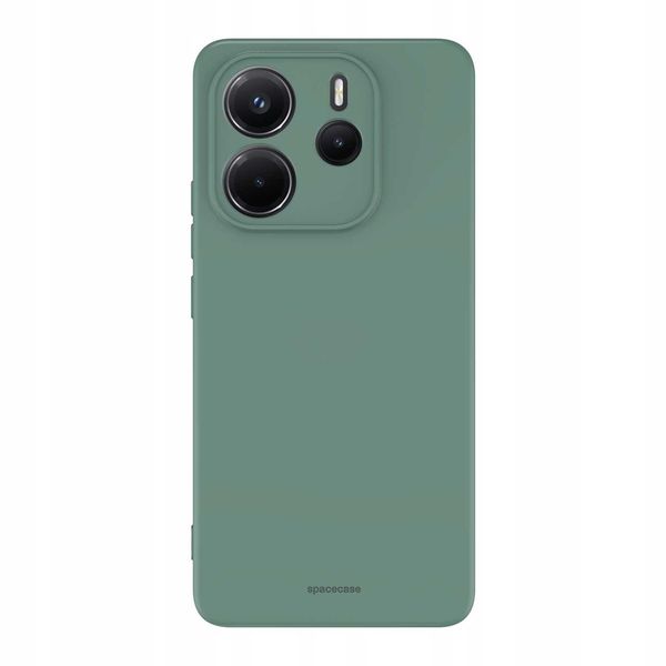 Spacecase Silicone Case 3.0 Redmi Note 14 4G Dark Green zdjęcie 3