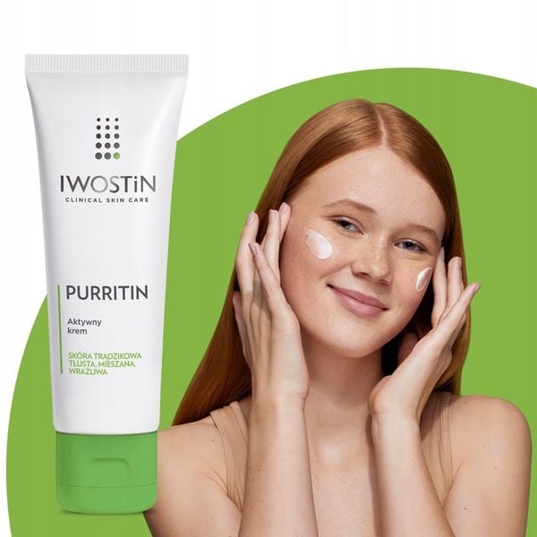 Iwostin Purritin Aktywny Krem Na Trądzik x2 zdjęcie 7