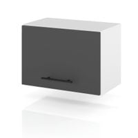 szafka kuchenna wisząca okapowa modułowa z uchwytami 50cm spremium szary