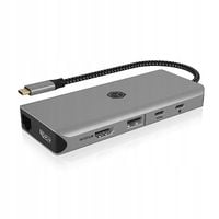 Stacja dokujaca ICY BOX USB-C 12w1 PD 100W