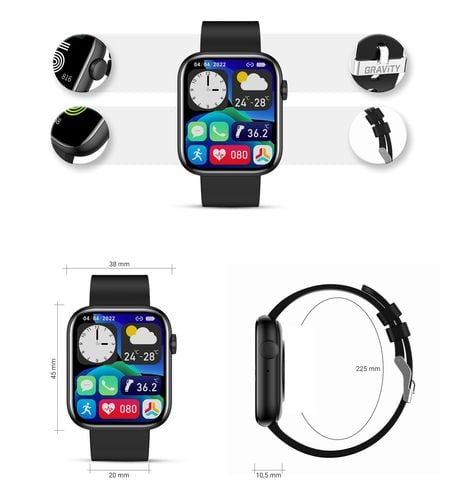smartwatch damski gravity gt3-3 na Arena.pl