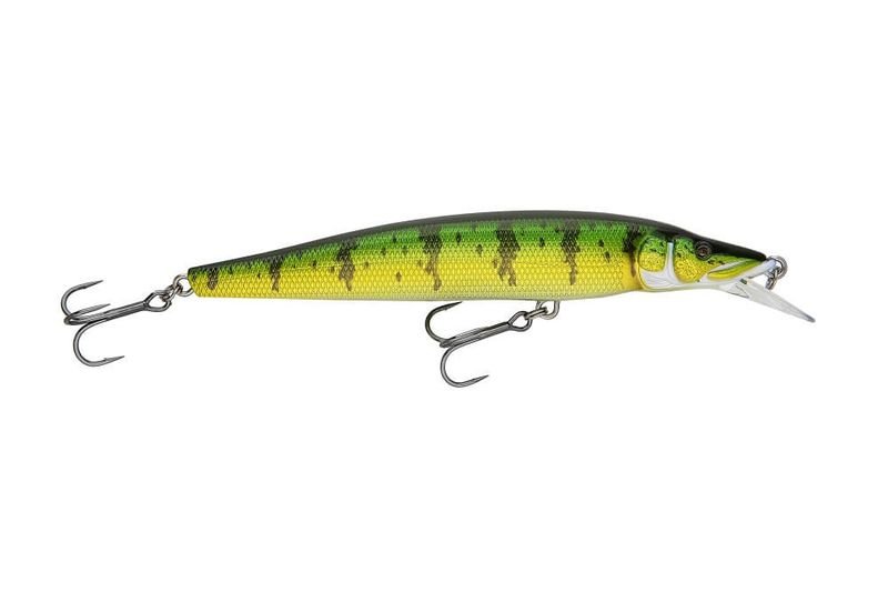 ADUSTA WOBLER JERK SPIKER 021 YELLOW PERCH 130 mm zdjęcie 1