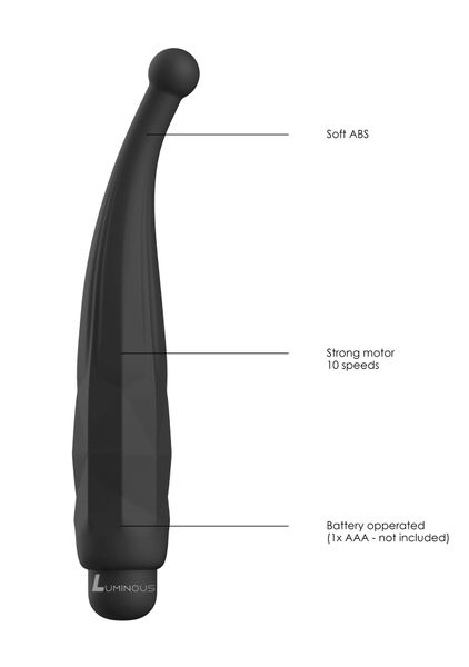 Lyra - Abs Bullet With Sleeve - 10-Speeds - Black zdjęcie 6