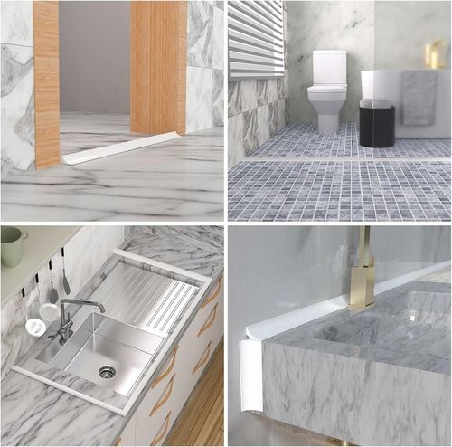 2M SAMOPRZYLEPNA LISTWA ZATRZYMUJĄCA WODĘ DO WANNY, LISTWA WYKOŃCZENIOWA na Arena.pl