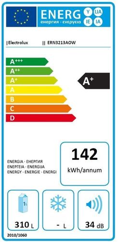 Lodówka ELectrolux A+ FreeStore ERN3213AOW na Arena.pl