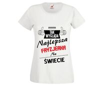 KOSZULKA T-shirt prezent NAJLEPSZA FRYZJERKA