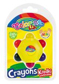 KREDKI ŚWIECOWE GWIAZDKA 6 KOLORÓW COLORINO KIDS 5907690833015