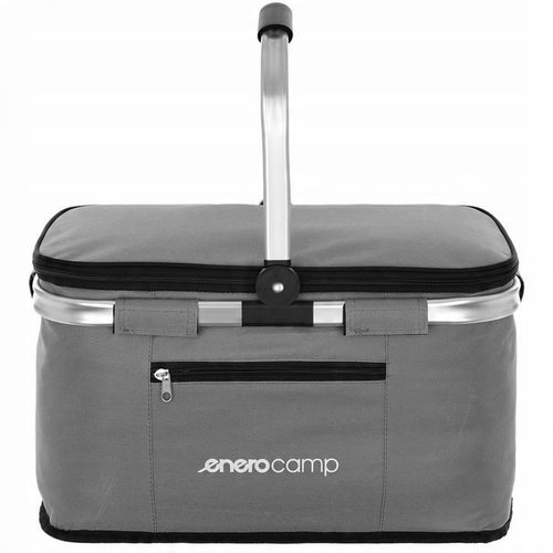 KOSZYK piknikowy TURYSTYCZNY składany TERMICZNY 24L szary ENERO CAMP na Arena.pl