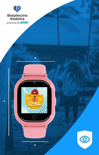 SMARTWATCH ZEGAREK DLA DZIECI GPS APP WIFI RÓŻOWY na Arena.pl