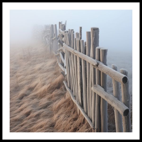 Plakat 50x50cm Mgła nad Wydmami zdjęcie 3