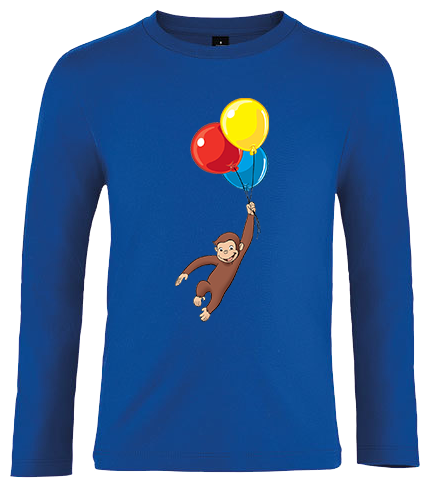 Koszulka z dł.rękaw. Ciekawski George zdjęcie 1