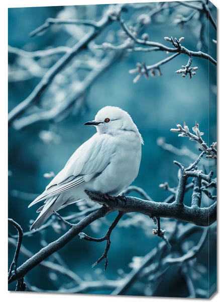 Obraz 70x100cm Perłowy Ptak zdjęcie 1