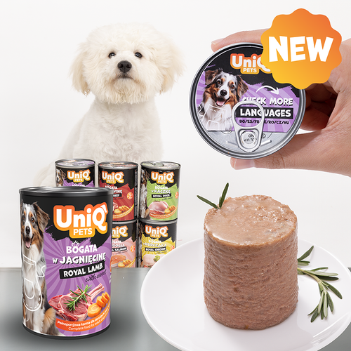 Mokra karma dla psa z jagnięciny ROYAL LAMB 375g UNIQ PETS na Arena.pl