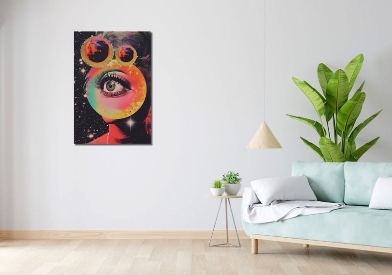 Obraz 60x90cm Oko w Kosmosie zdjęcie 2