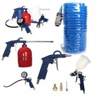 Zestaw pneumatyczny 8 elementów z wężem 5 metrów kraft&dele KD413