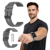 Pasek do Xiaomi Redmi Watch 5 Lite na zegarek bransoleta opaska szary 22mm