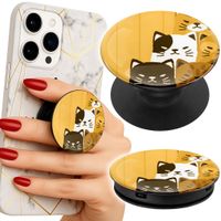 Uchwyt do telefonu Popsocket na palce/stojak LOVE CAT WZORY Z KOTAMI