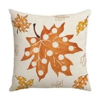 poszewka na poduszkę 45x45cm piękny druk jesień boho pod190