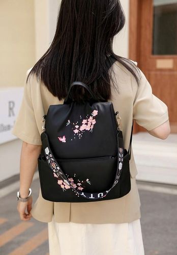 Plecak Czarny Pojemny 2W1 Torebka Wodoodporny na Arena.pl