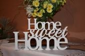 Napis 3D  HOME sweet HOME