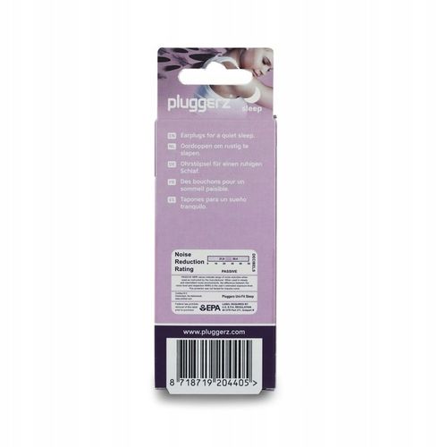 Zatyczki stopery do uszu ochronniki słuchu do spania Pluggerz Uni Fit Sleep na Arena.pl