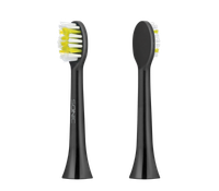 Główki do szczoteczek Teesa SONIC BLACK soft