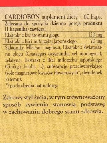 Cardiobon - Bonimed - 60kaps na Arena.pl