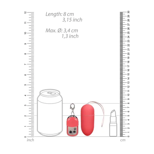 shots toys wibrujące jajeczko l - 10 trybow, pilot bezprzewodowy na Arena.pl