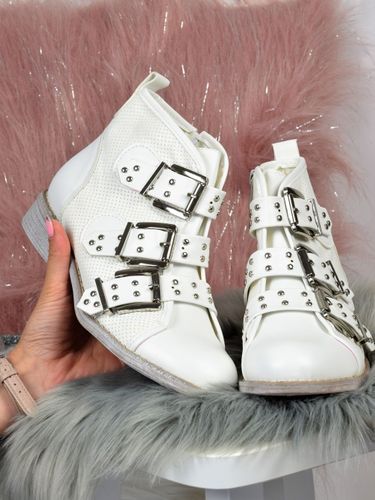 Białe botki Seastar Shoe Size - 41, Kolor - Biały na Arena.pl
