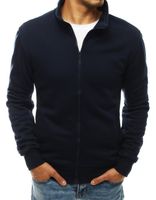 ROZPINANA BLUZA MĘSKA BEZ KAPTURA GRANATOWA bx4567 - L