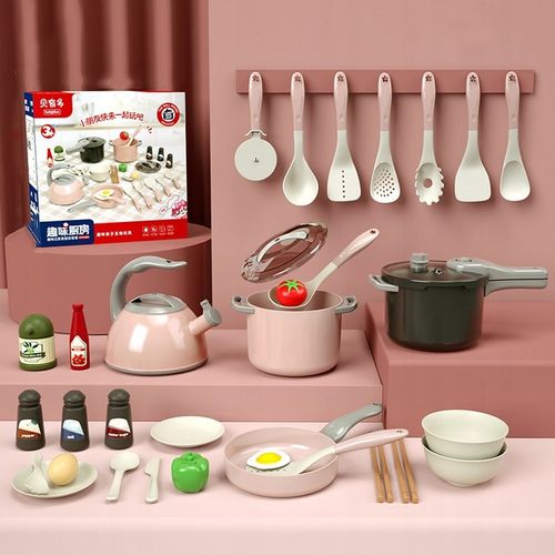 zestaw zabawek kuchennych sztućce 32szt kuchnia na Arena.pl