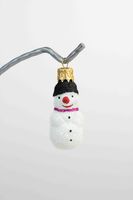 Bombka na Choinkę ze Szkła Boże Narodzenie - Bałwanek z Szalikiem