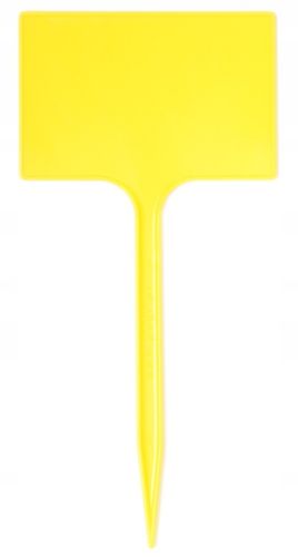 Tabliczki Żółte 7x10,5 do opisu roślin 50 sztuk na Arena.pl