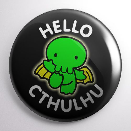 Przypinka Cthulhu na Arena.pl