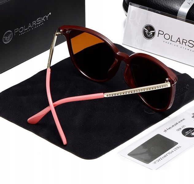 Ekskluzywne okulary polaryzacyjne z kryształkami zdjęcie 6