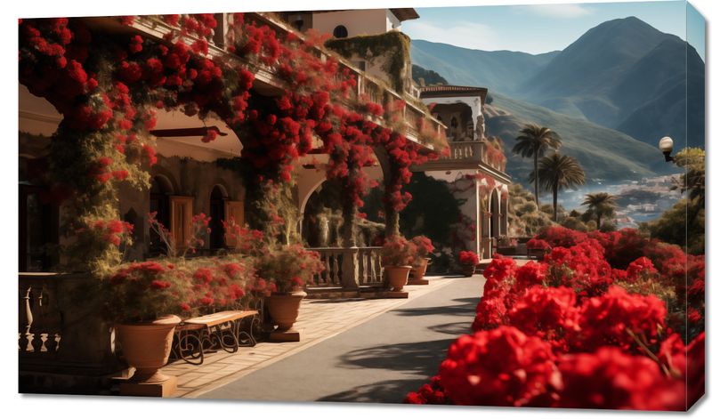 Obraz 100x60cm Czerwona Idylla zdjęcie 1