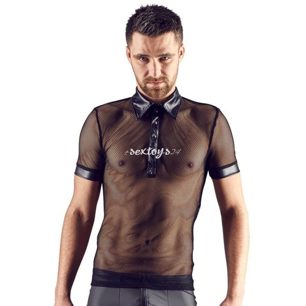 Siateczkowa Koszulka Męska, Bielizna Erotyczna XL zdjęcie 1