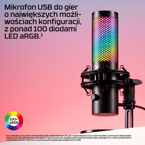 Mikrofon HYPERX QuadCast 2 S Czarny na Arena.pl