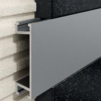 Profil U Listello 30 mm, długość 250 cm aluminiowy, anodowany srebrny