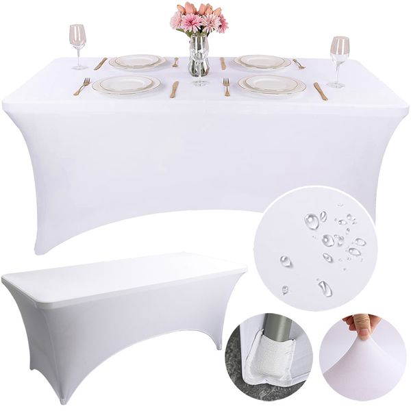 Pokrowiec Na Stół Heckermann Biały zdjęcie 1