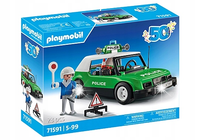 Playmobil Klasyczny samochód policyjny Radiowóz z Figurką akcesoria 71591