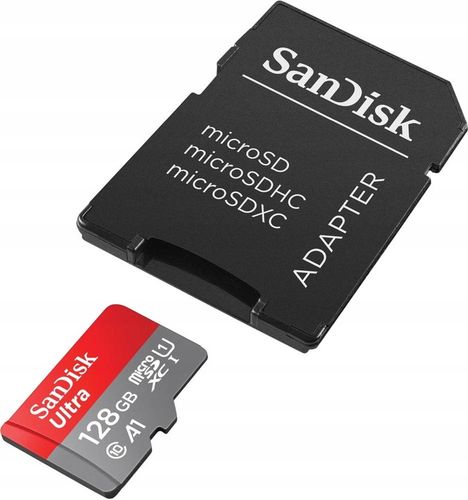 Szybka Karta 140MB/s SanDisk 128GB micro SDXC SD na Arena.pl