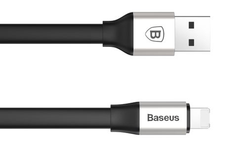 Kabel USB Micro Iphone 2w1 Baseus Portable 1,2m 2A srebrny na Arena.pl