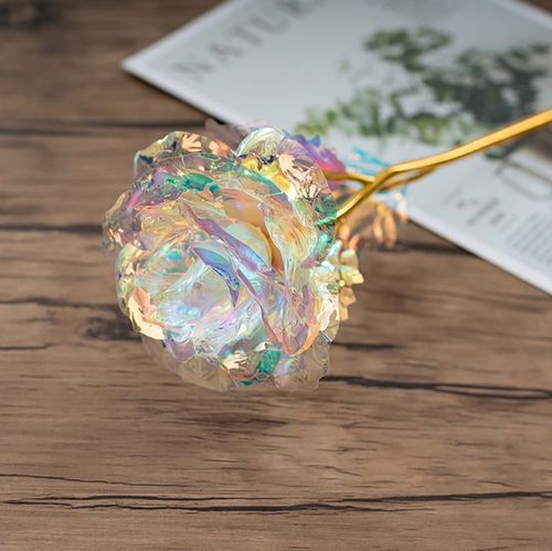 Wieczna róża tęczowa na Arena.pl