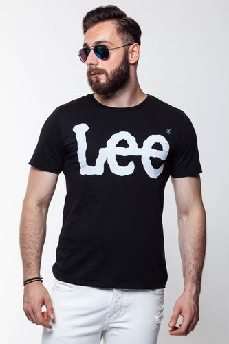 LEE LOGO TEE BLACK L64CAI01 M na Arena.pl