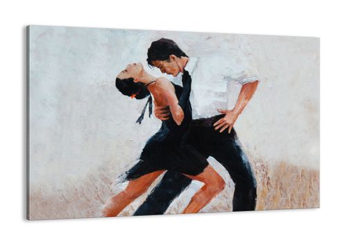 Obraz Na Płótnie - Tango Tancerze  - 120X80 Cm - Aa120X80-3771 na Arena.pl