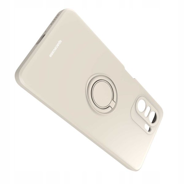 Spacecase Silicone Ring Poco F3 / Mi 11I Bone zdjęcie 6