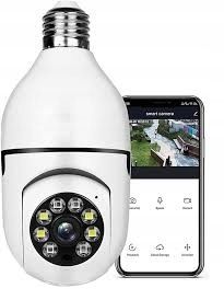 KAMERA ŻARÓWKA OBROTOWA IP WIFI W ŻARÓWCE 360 zdjęcie 7